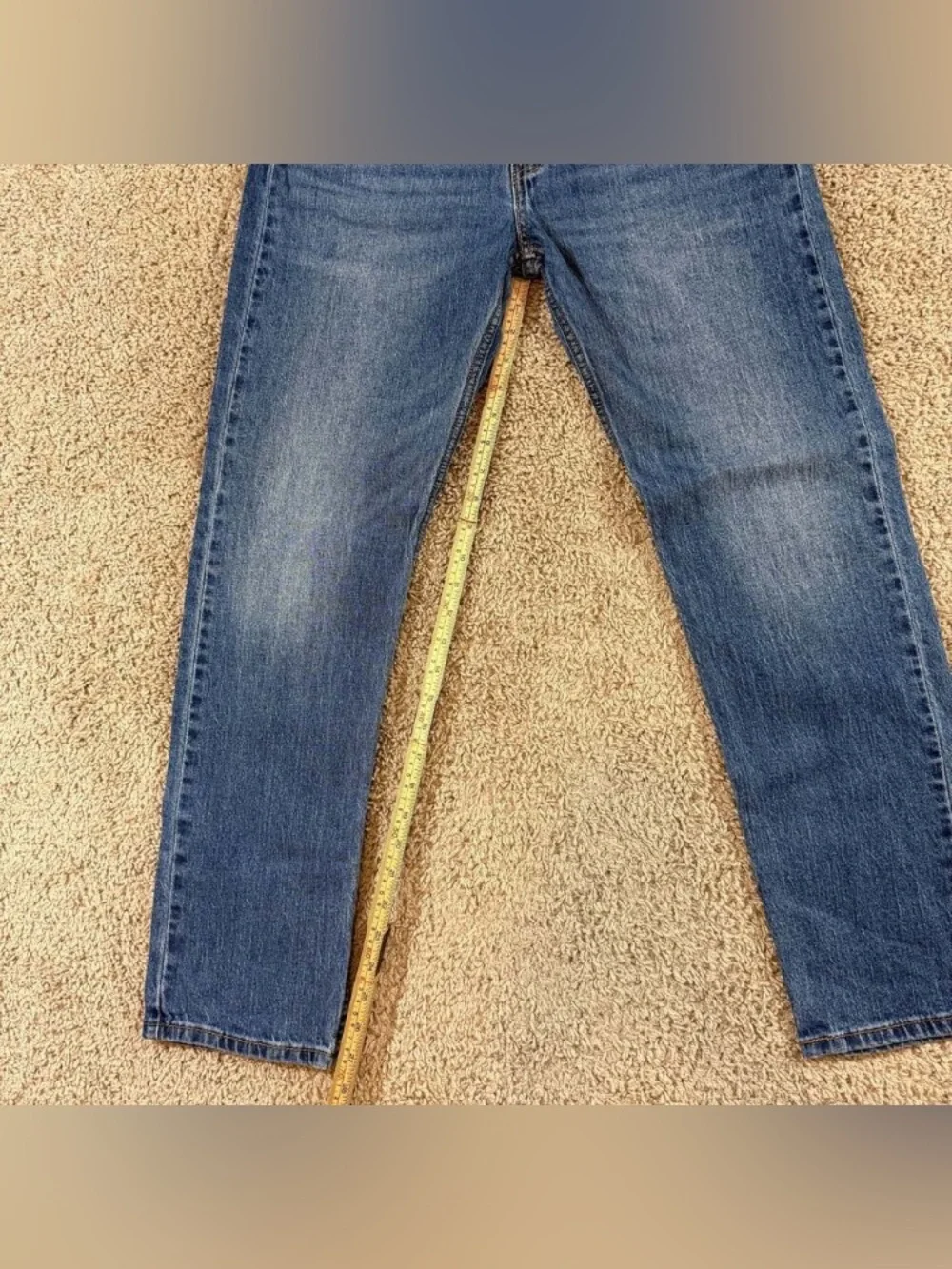 GAP Men's Straight-Leg Indigo Jeans